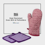 Kitchen Linen | Buy Oven mitts and Pot holders Online | Cotton Kitchen