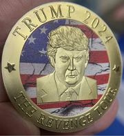 FREE Donald Trump 2024 Gold Coin
