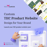 Custom THC Product Website Design for Your Brand